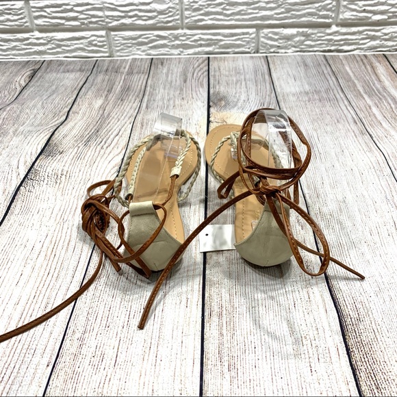 Maurices Faux Leather Lace Up Ara Sandals - Picture 5 of 5